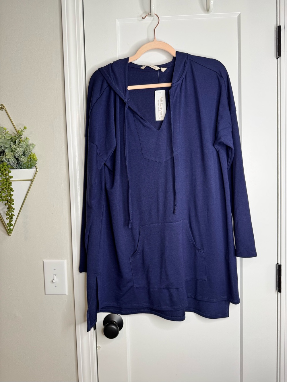 Soft Surroundings Hooded Tunic Top